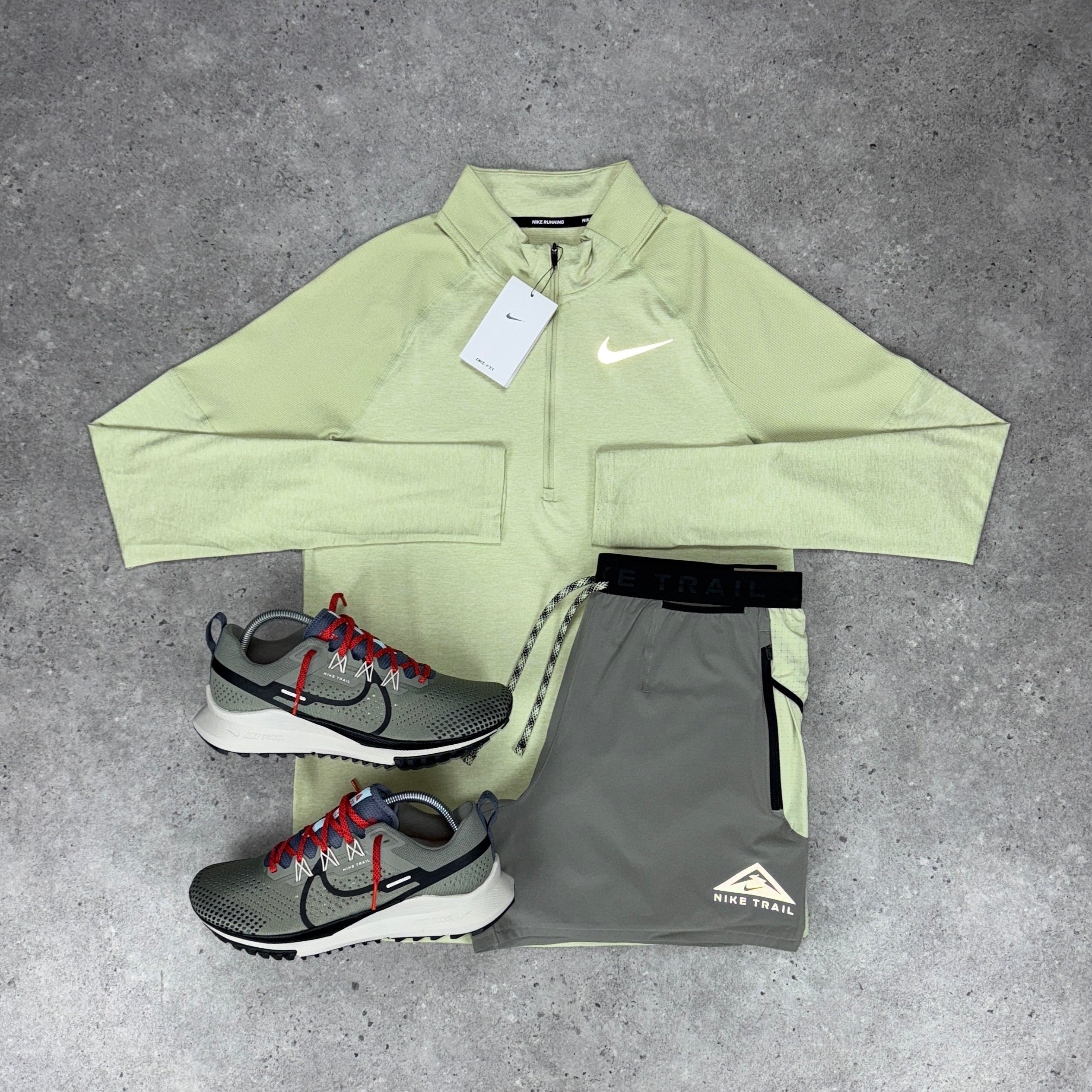 Nike 'olive aura/dark stucco'