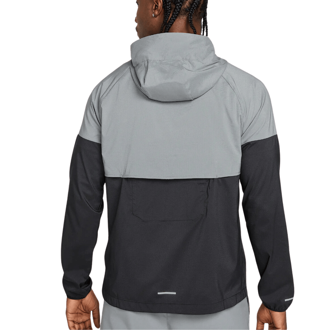 Nike windrunner 'smoke grey/black' short set
