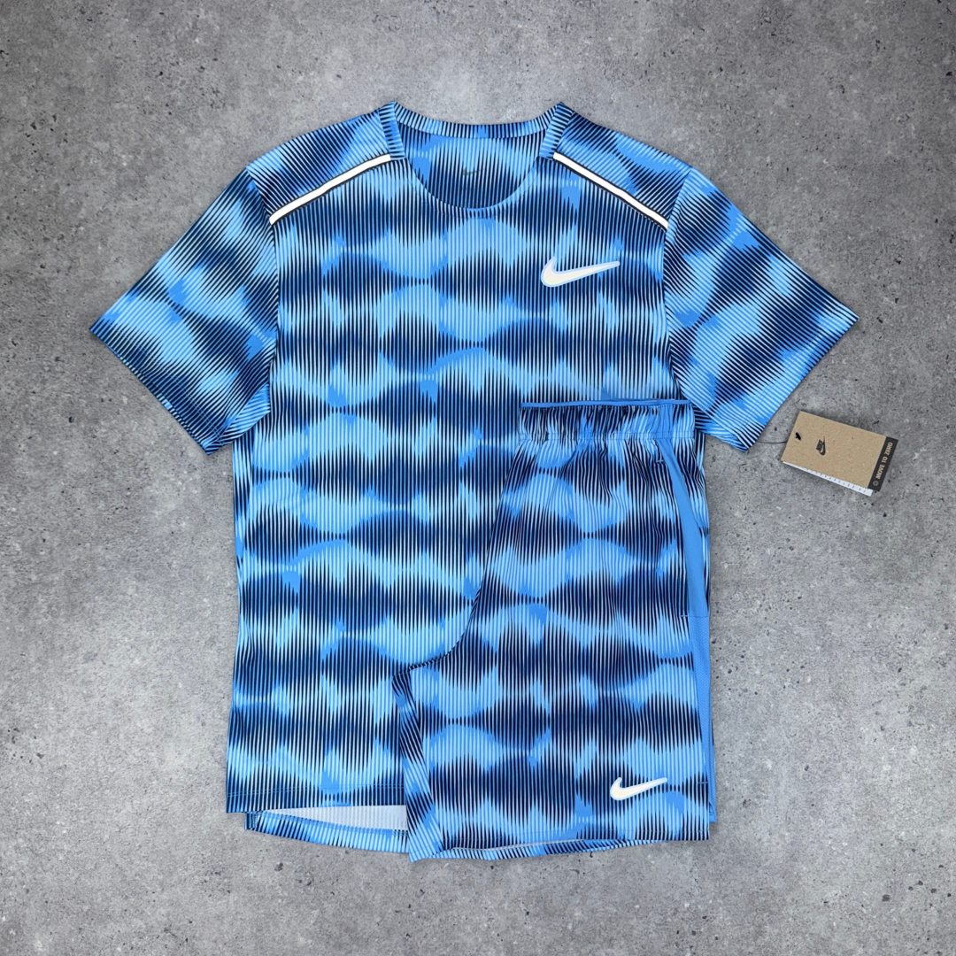 Nike graphic challenger 18cm shorts 'university blue'