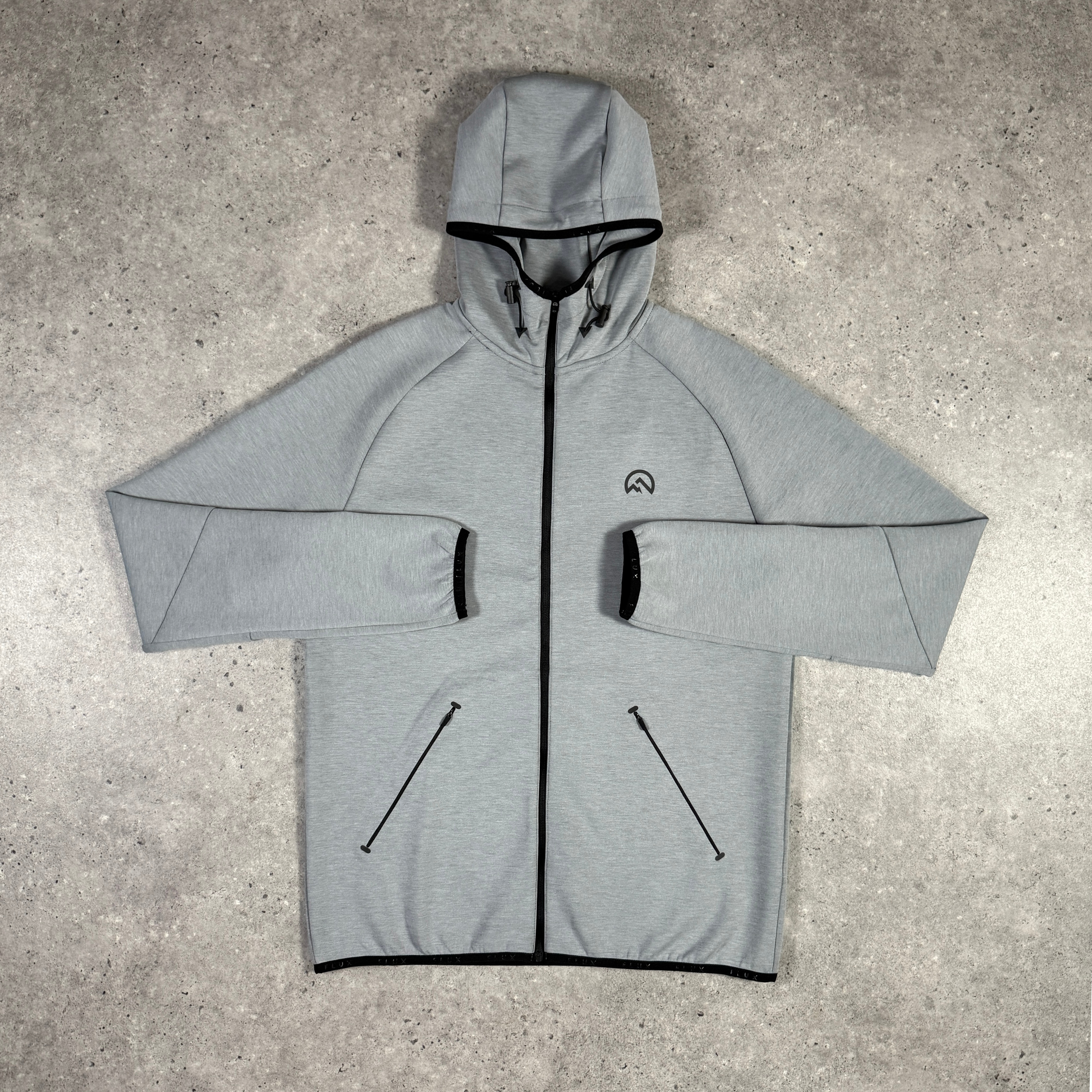 Flux velar jacket tracksuit set 'grey'