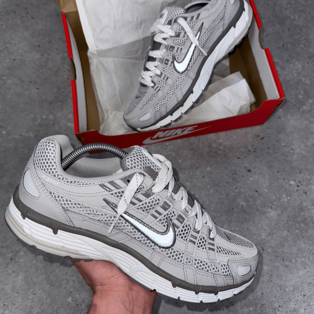 Nike miler P-6000 set 'light bone/iron ore'