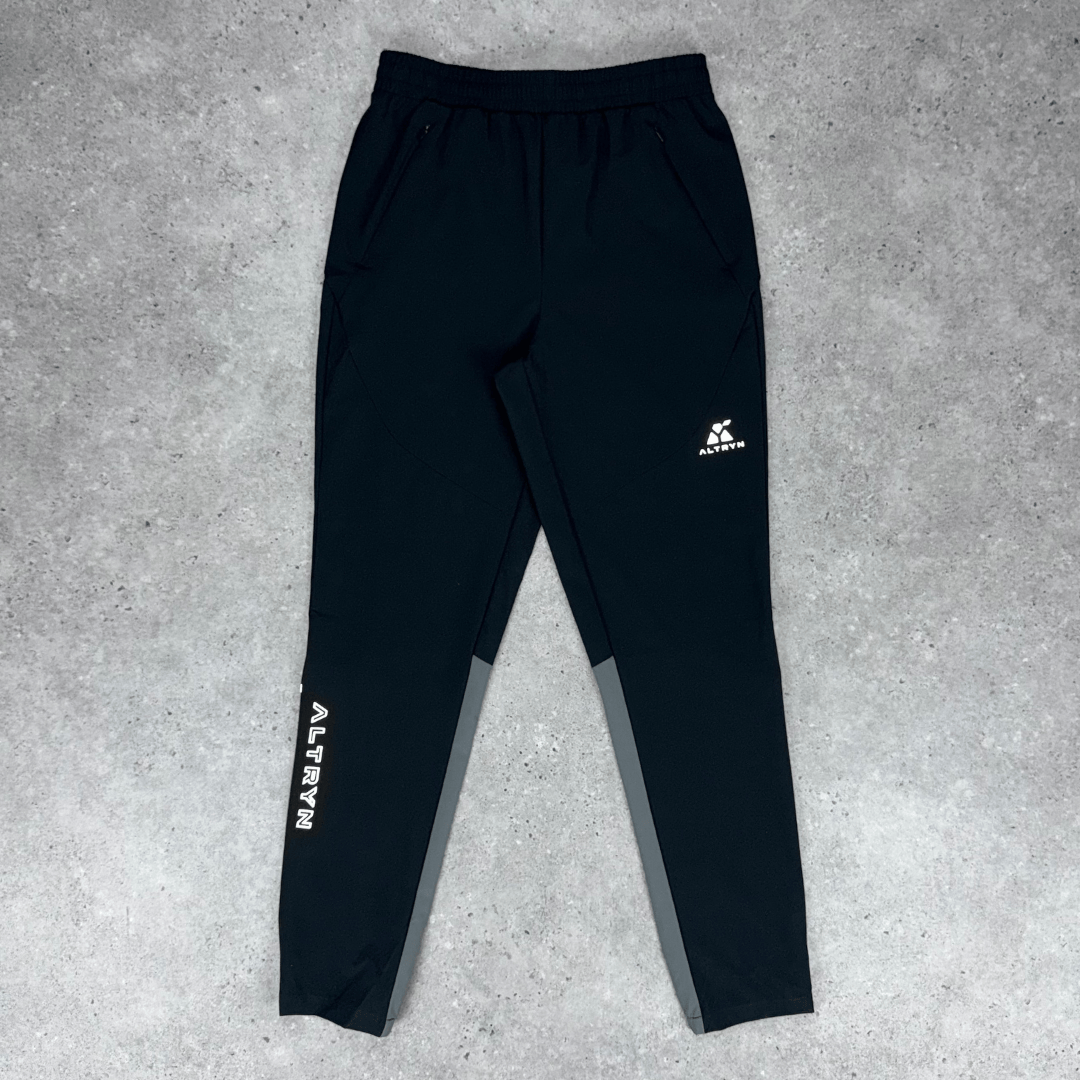 Altryn Anderson 1/4 Zip tracksuit set 'Black/Grey'