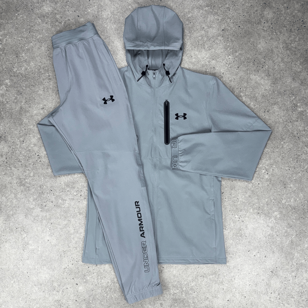 Under armour vanish woven tracksuit set 'grey'