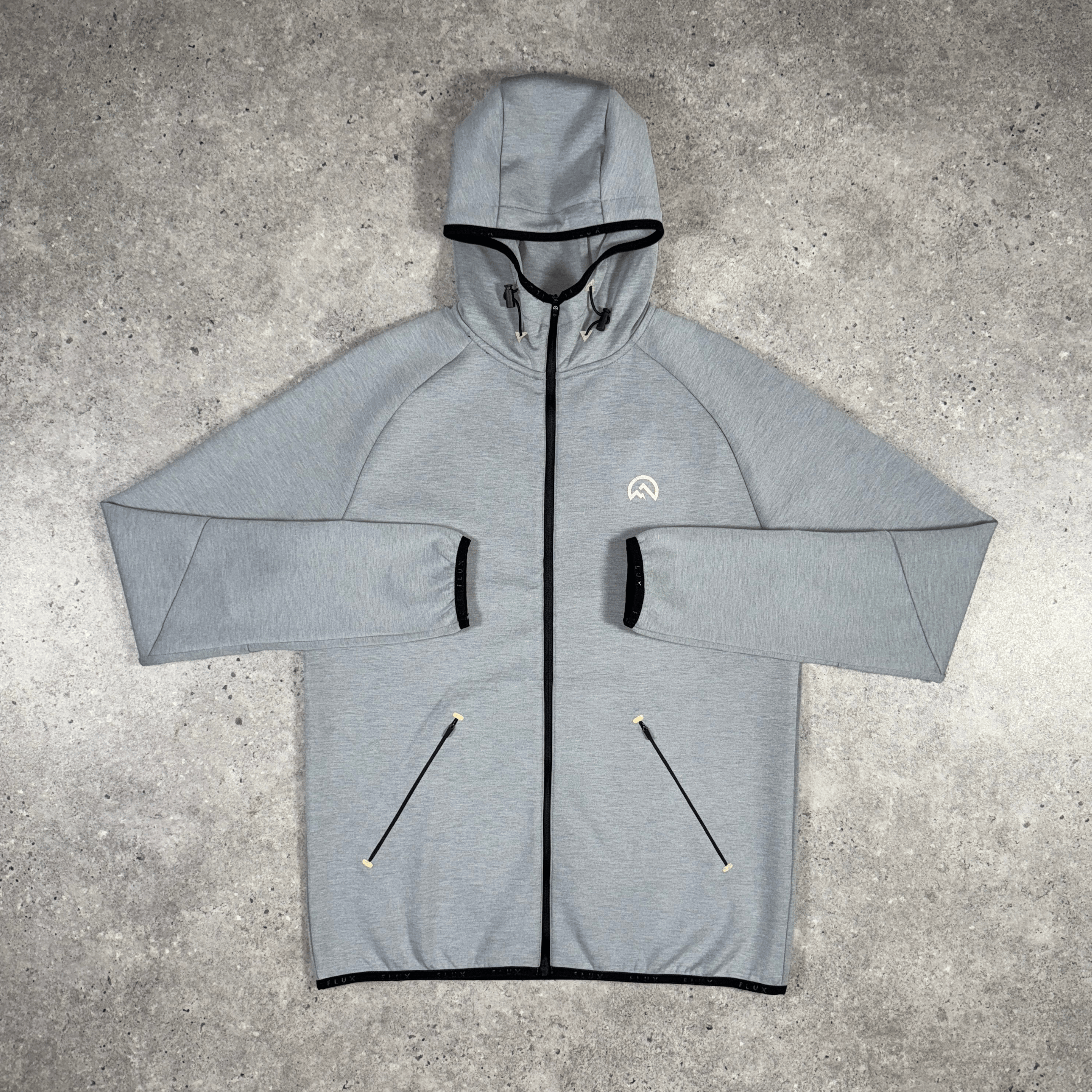 Flux velar jacket tracksuit set 'grey'