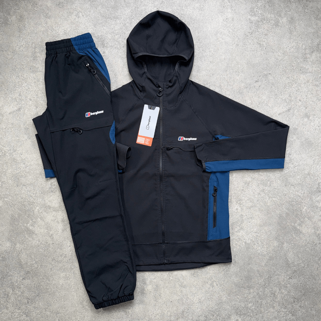 Berghaus Wavertree Jacket Pants Set 'Jet Black'