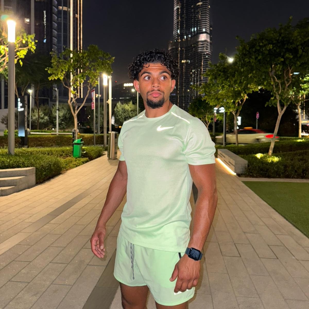 Nike miler 1.0 trail set 'vapour green'