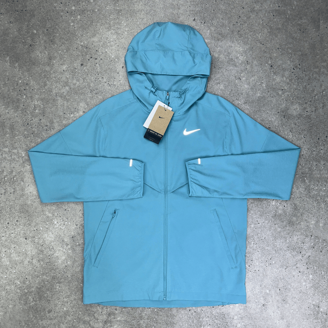 Nike repel windrunner jacket 'denim turquoise'