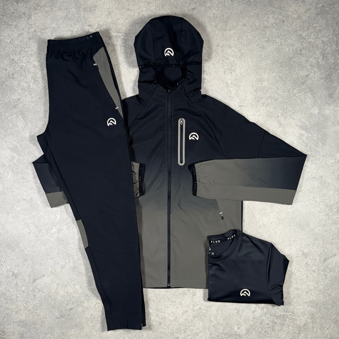 Men's Flux Gradient Tri-Set in Black Graphite