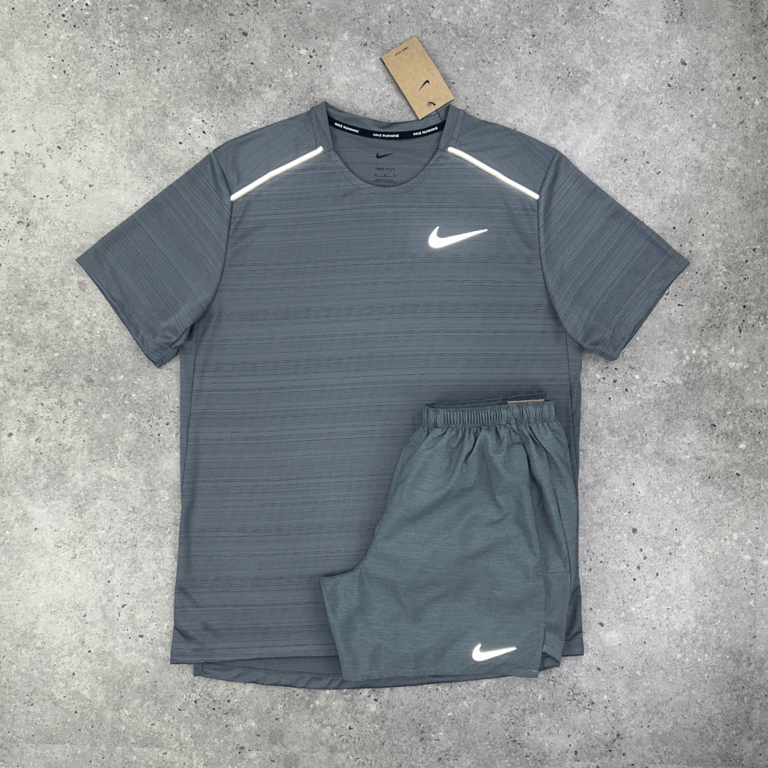 Nike miler 1.0 set 'grey'