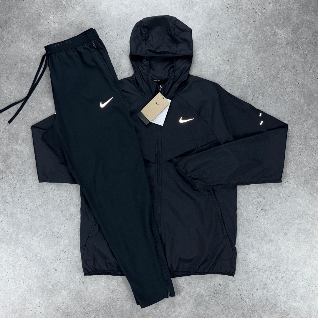 Nike repel stride lightweight tracksuit set 'black'