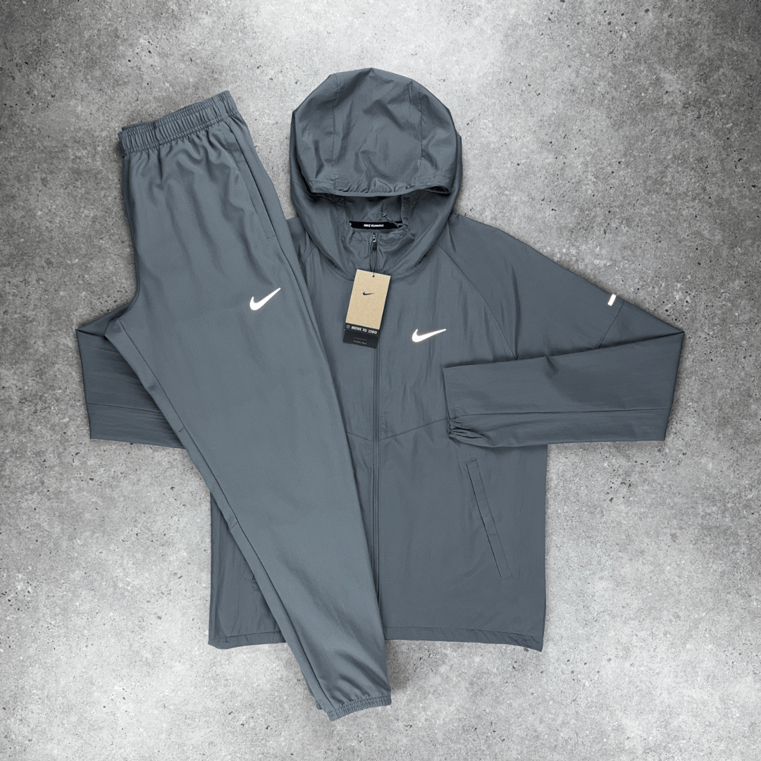 Nike repel miler tracksuit set 'grey'