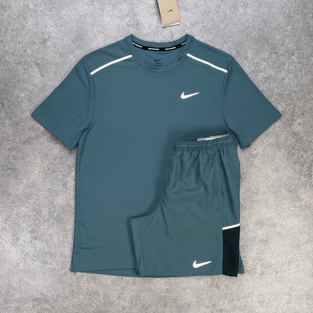Men's Nike Miler 1.0 Set 'Mineral Slate'