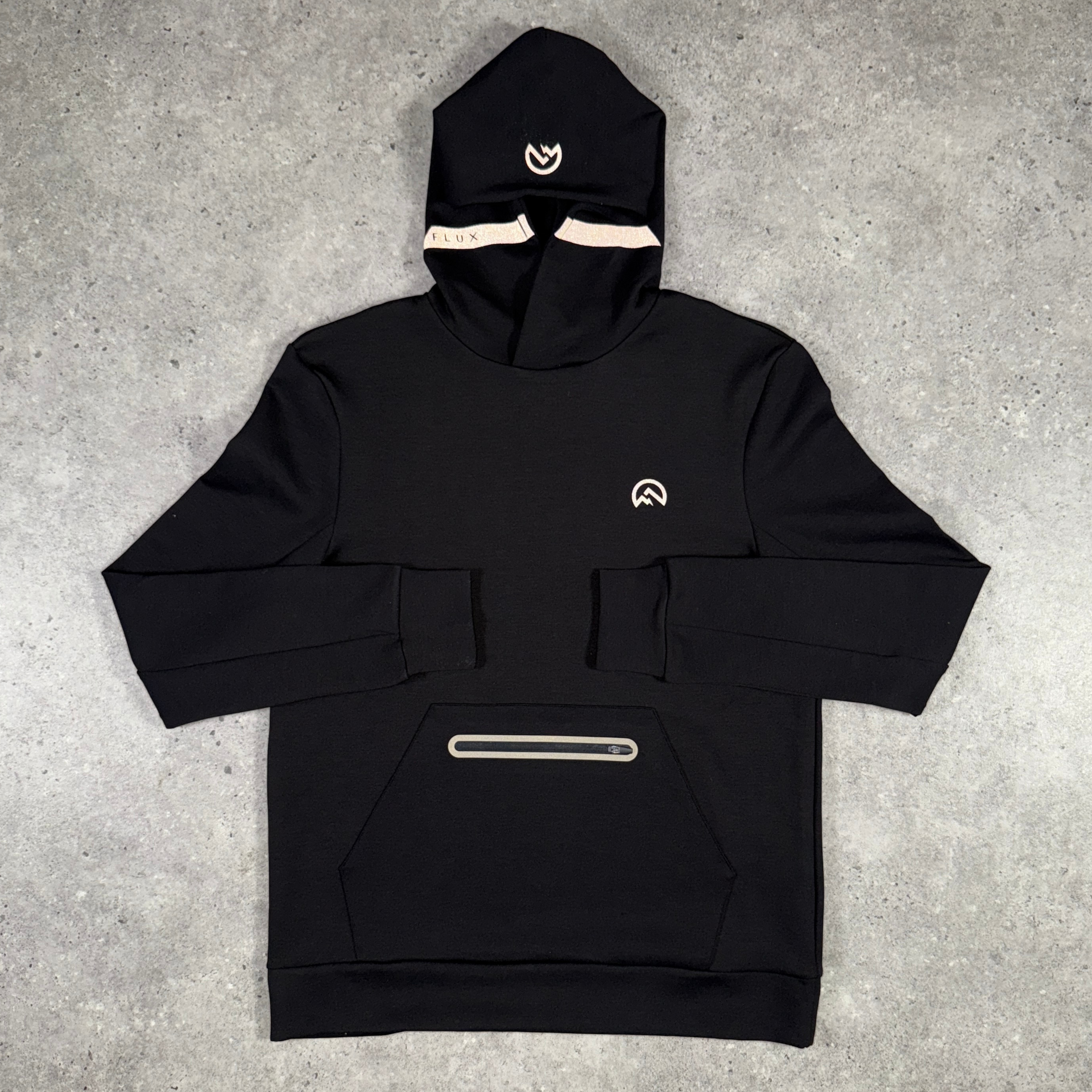 Flux velar hoodie 'black' AW25