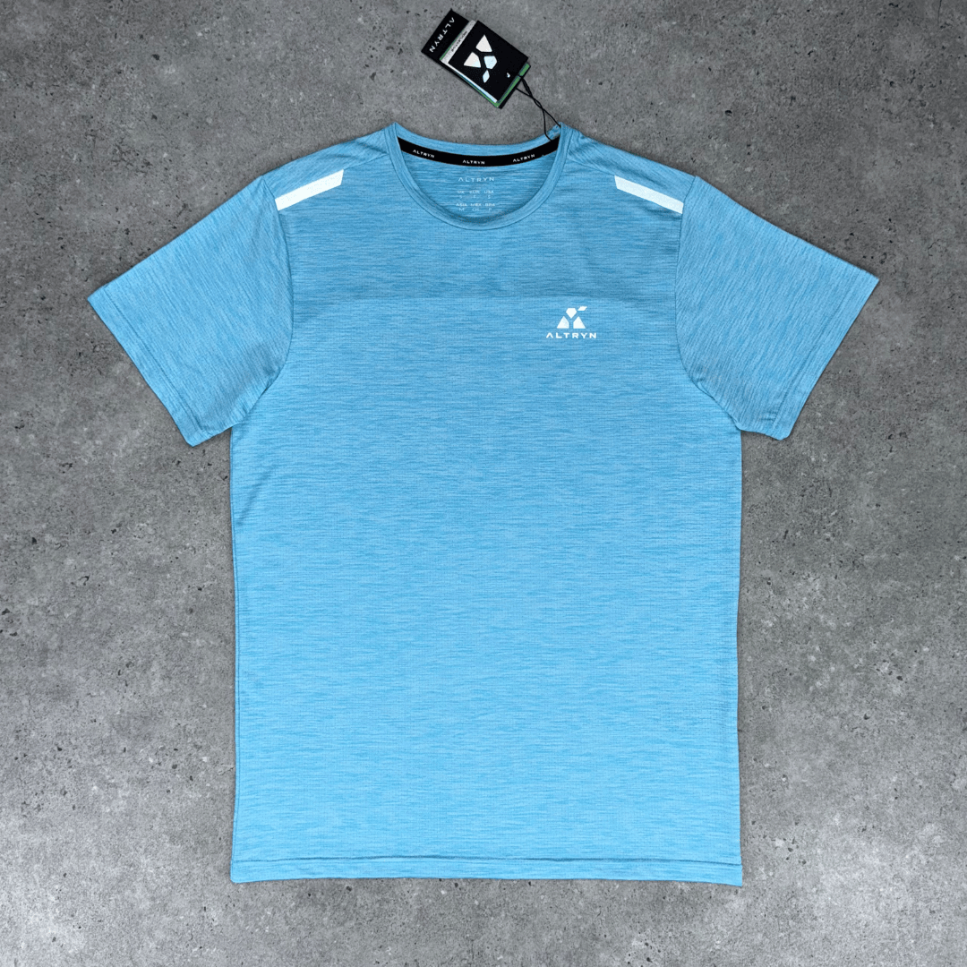 Altryn Landy Spacedye T-shirt set 'Lagoon Blue'