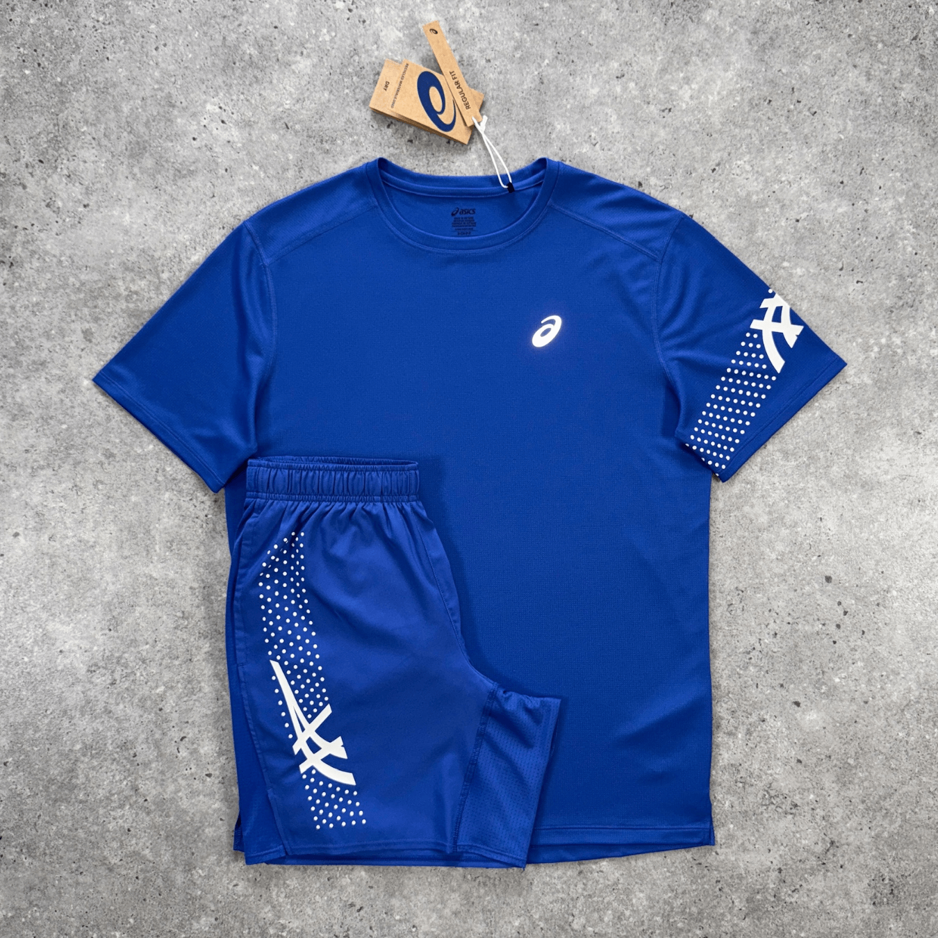 Asics icon t-shirt set 'cobalt'