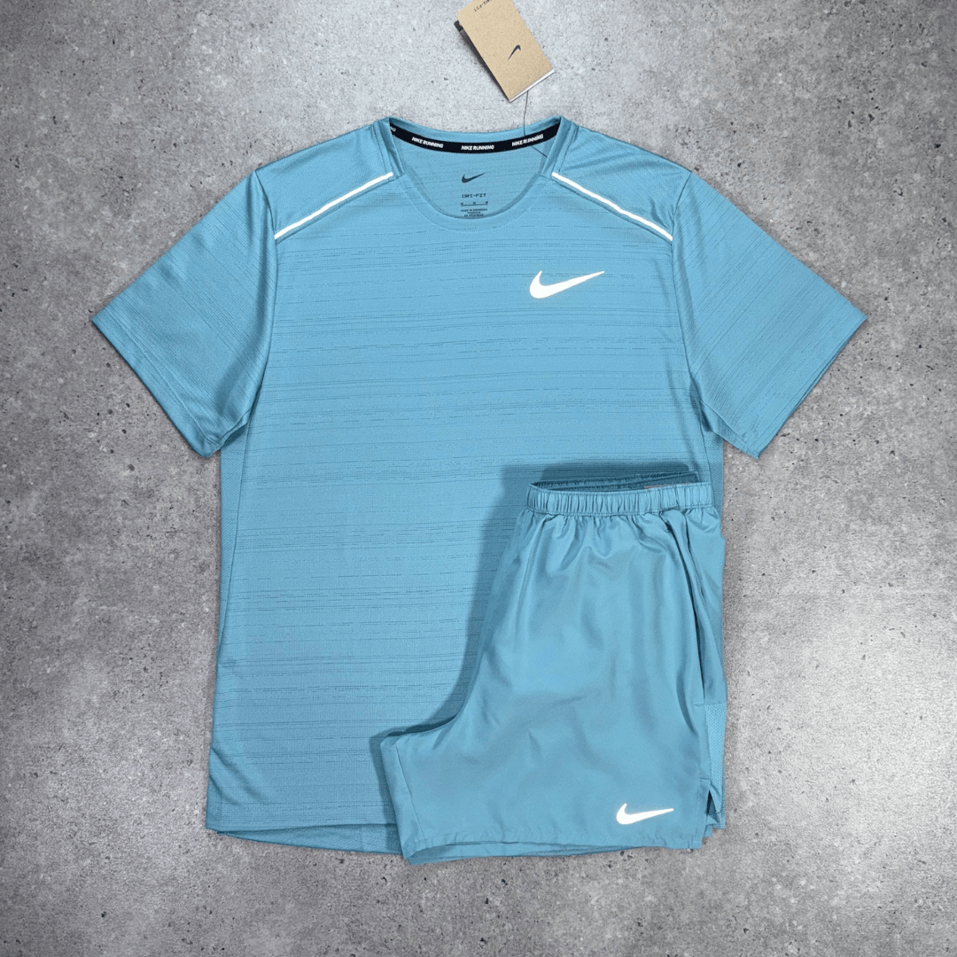 Nike miler 1.0 T-shirt 'denim turquoise'
