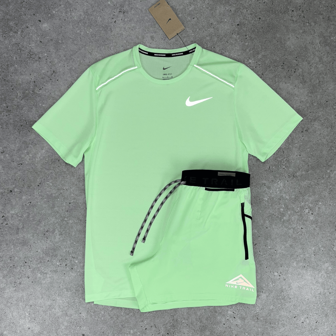 Nike miler 1.0 T-shirt 'vapour green'