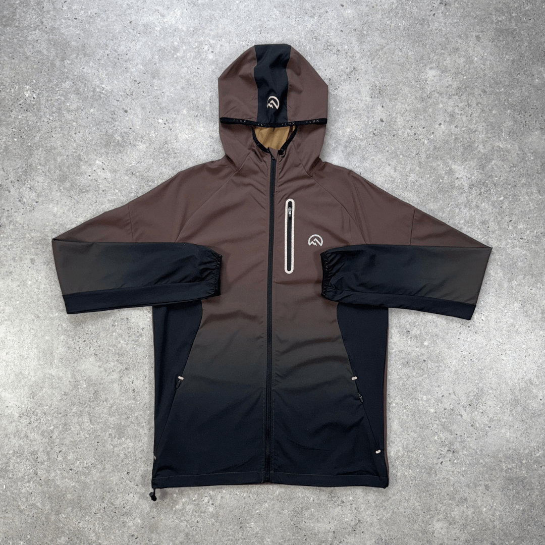 Flux gradient tracksuit set 'chocolate/black'