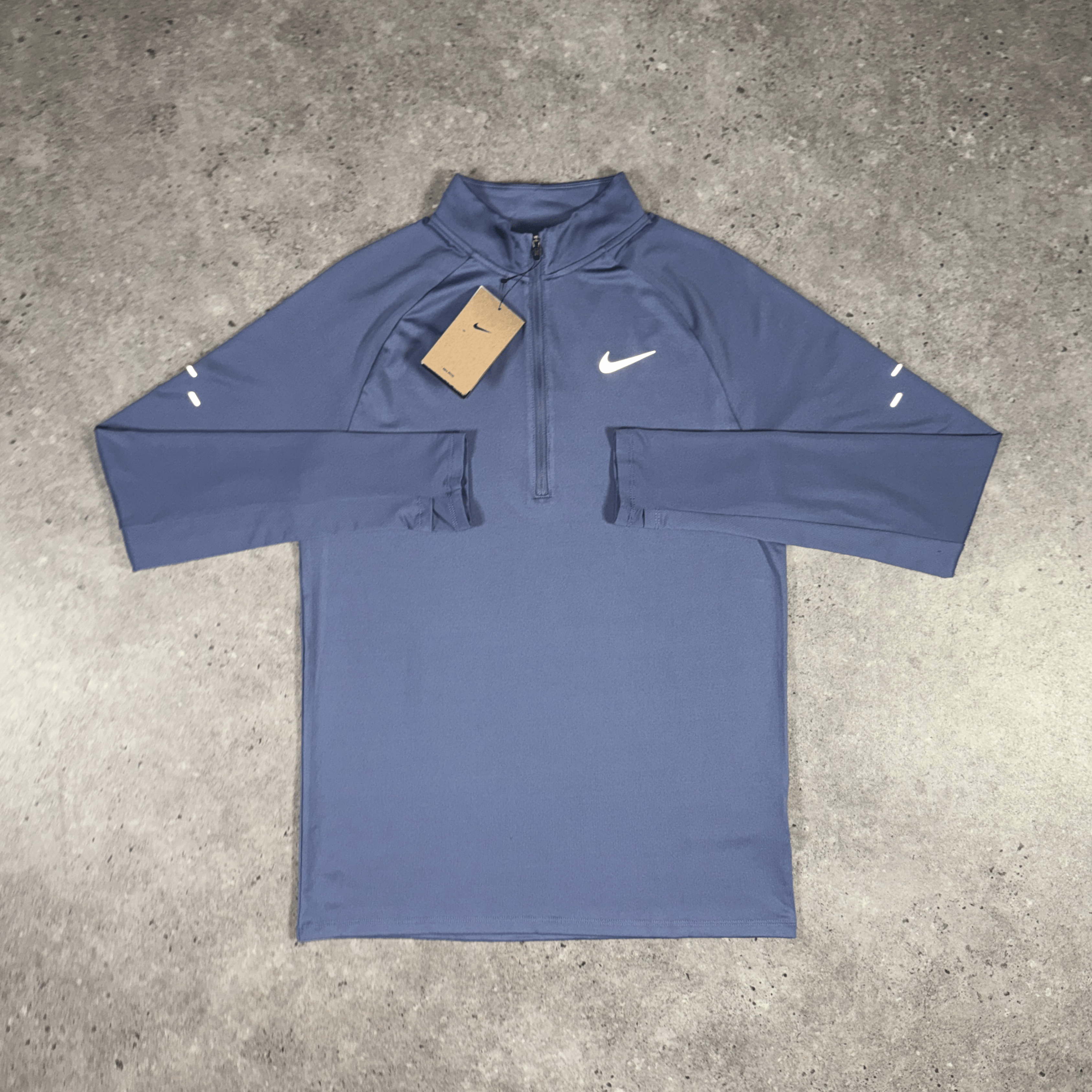 Nike stride 1/4 zip 'indigo'