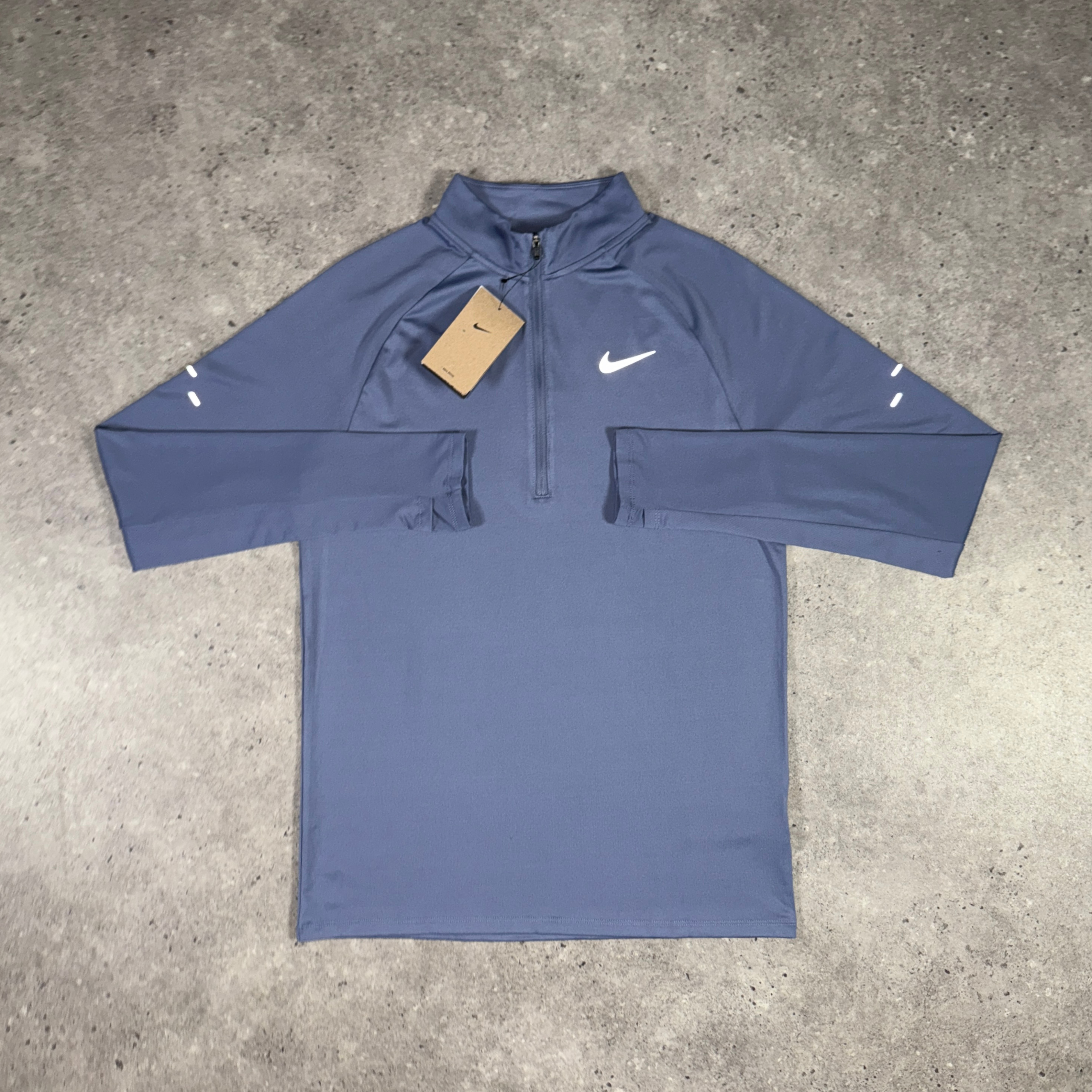 Nike stride 1/4 zip pants set 'indigo'