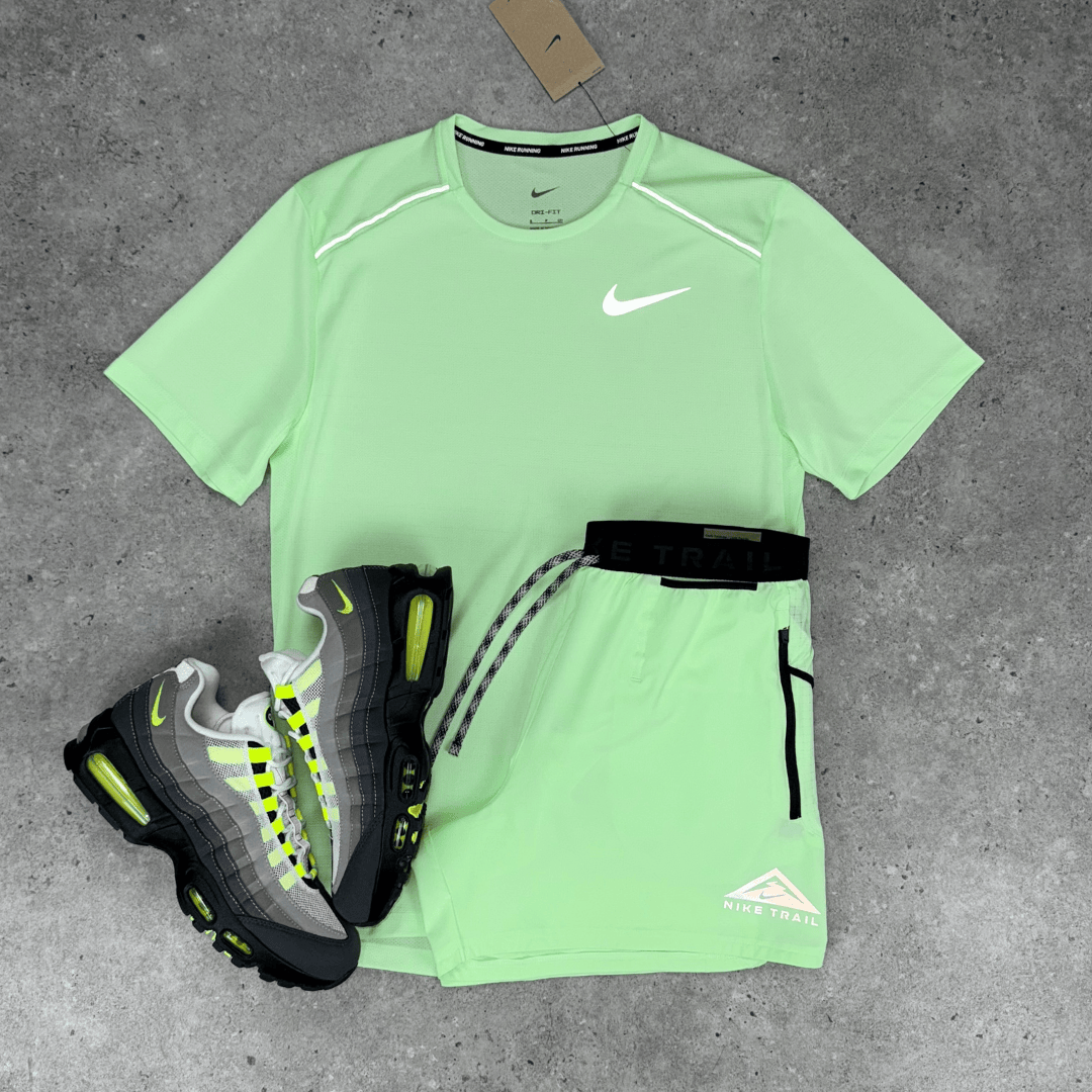 Nike miler 1.0 T-shirt 'vapour green'