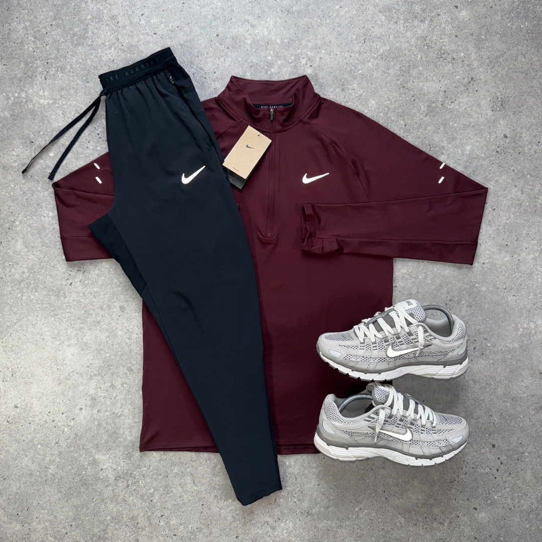 Nike stride 1/4 zip p-6000 set 'iron ore'