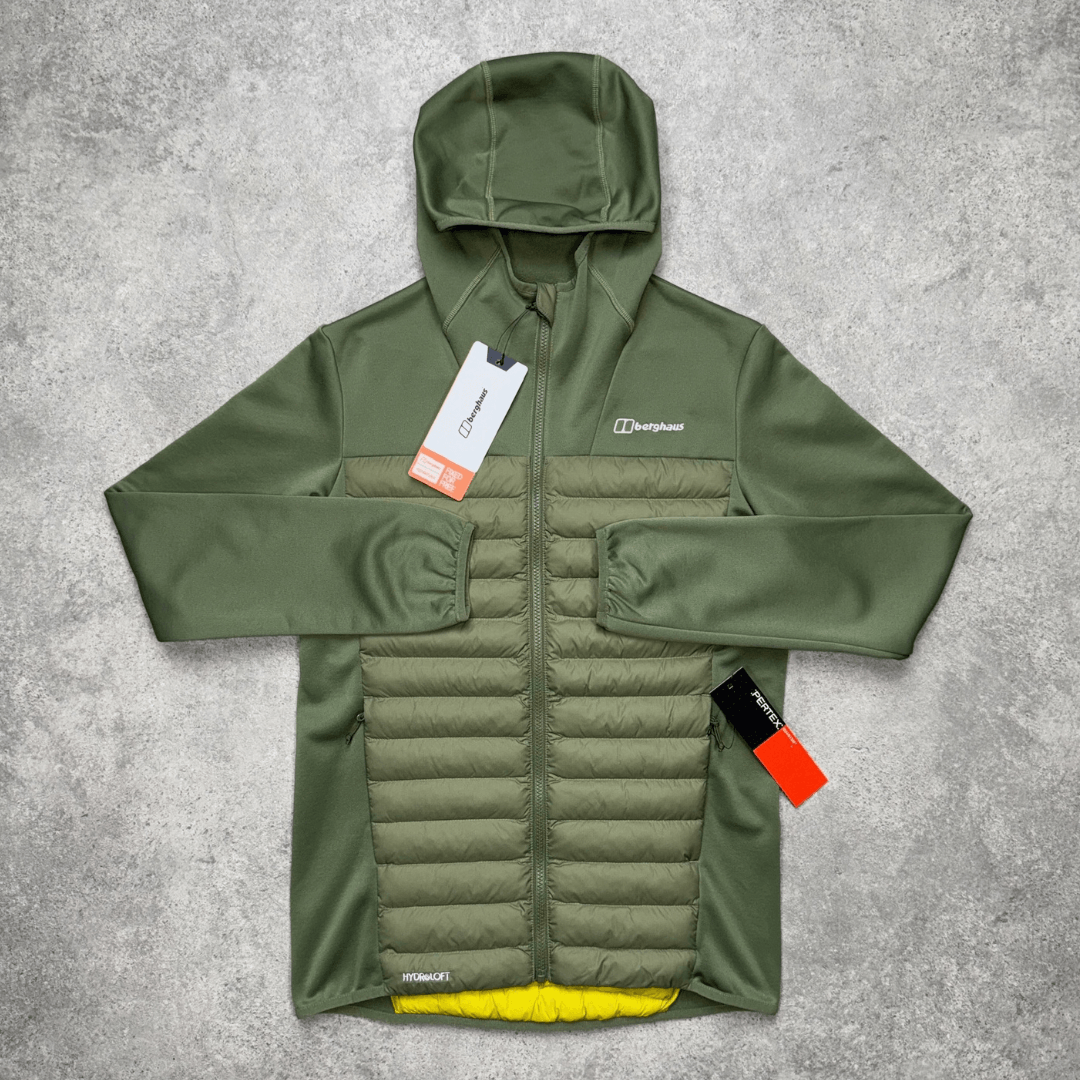 Men's Berghaus Vaskye Hooded Hybrid Jacket 'Zephyr'