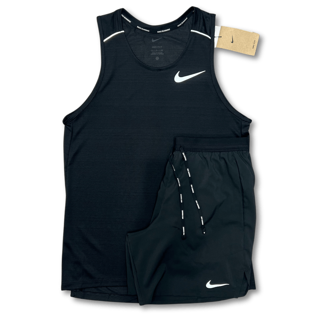 Nike miler 1.0 vest set 'black'