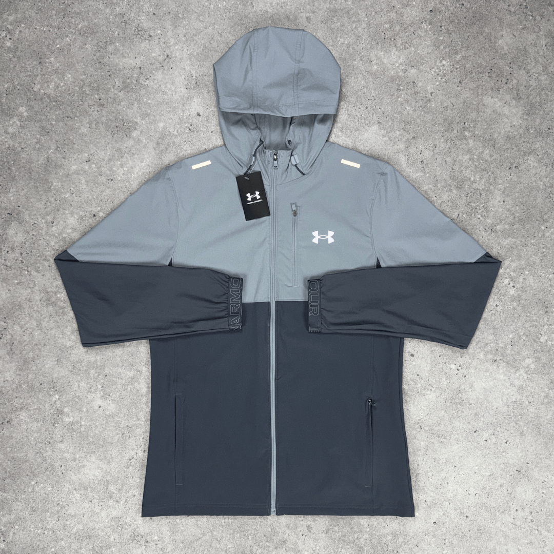 Under Armour Vanish woven jacket 'grey/dark grey'