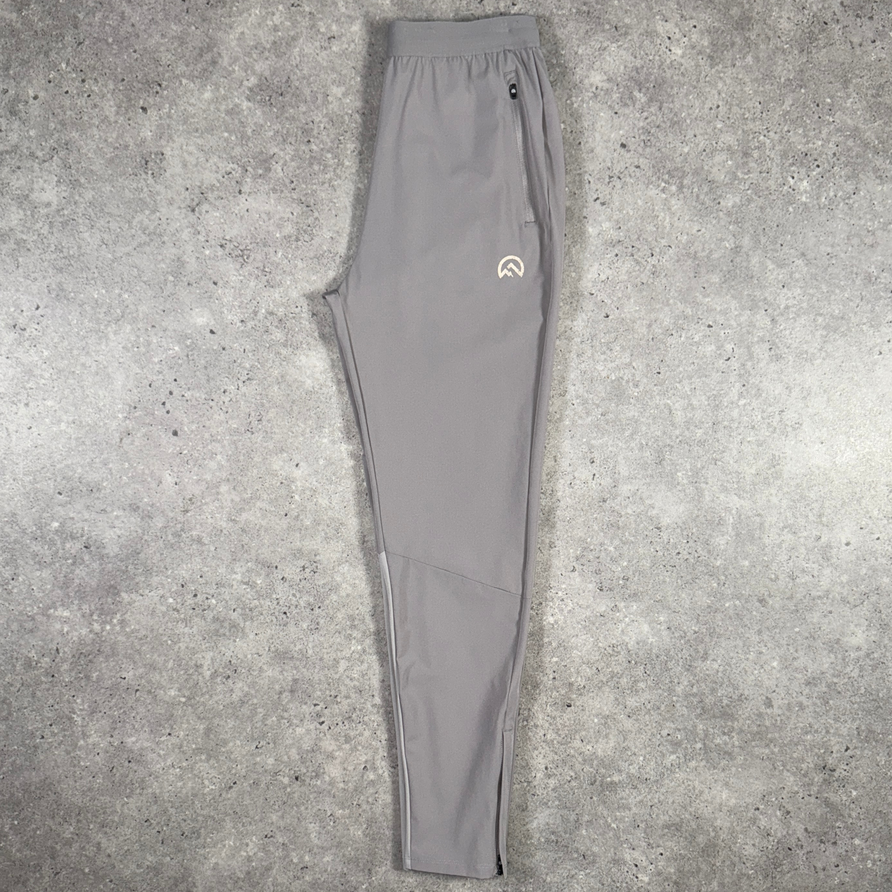 Flux chest logo t-shirt pants set 'dark concrete'