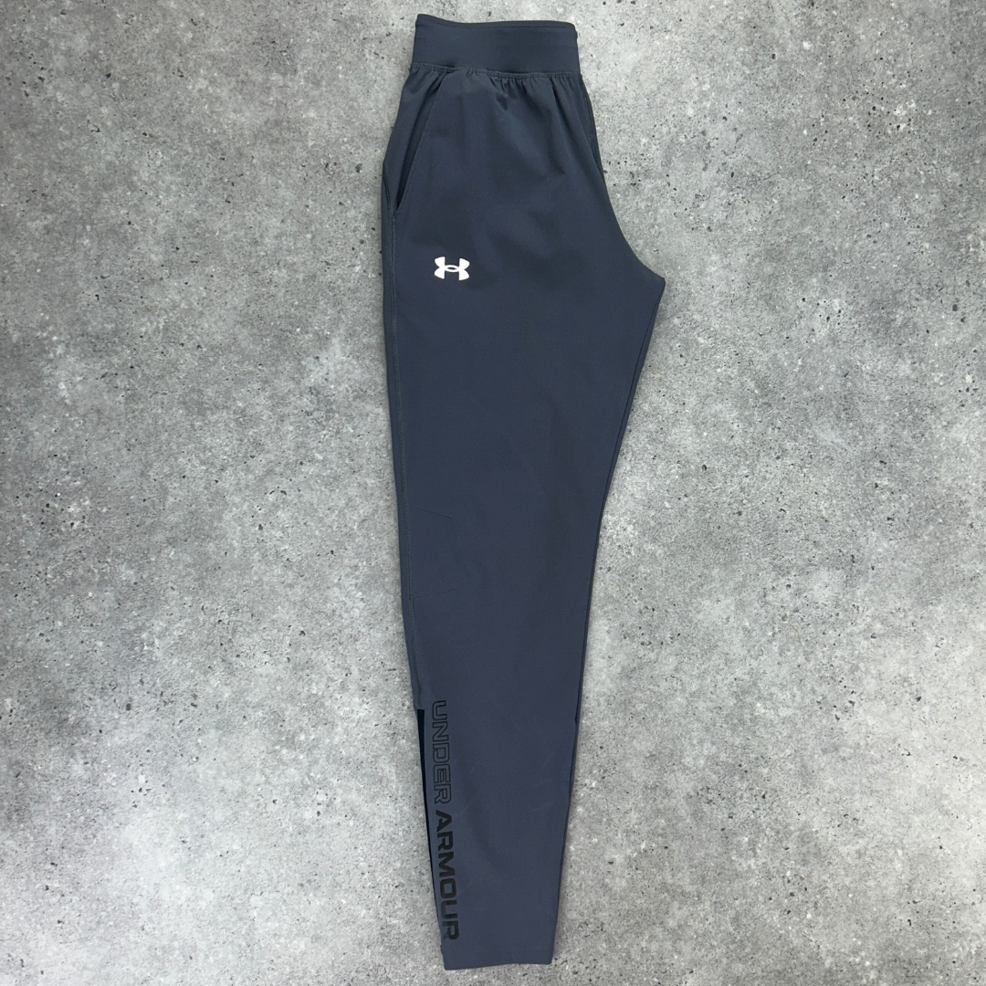 Men's Under armour launch storm pants in grey