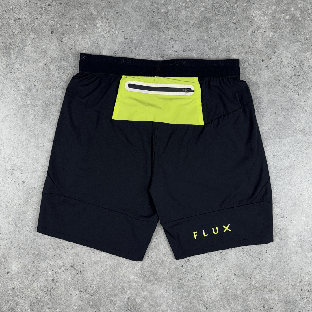 Flux Versatility short 'black/neon' SS25