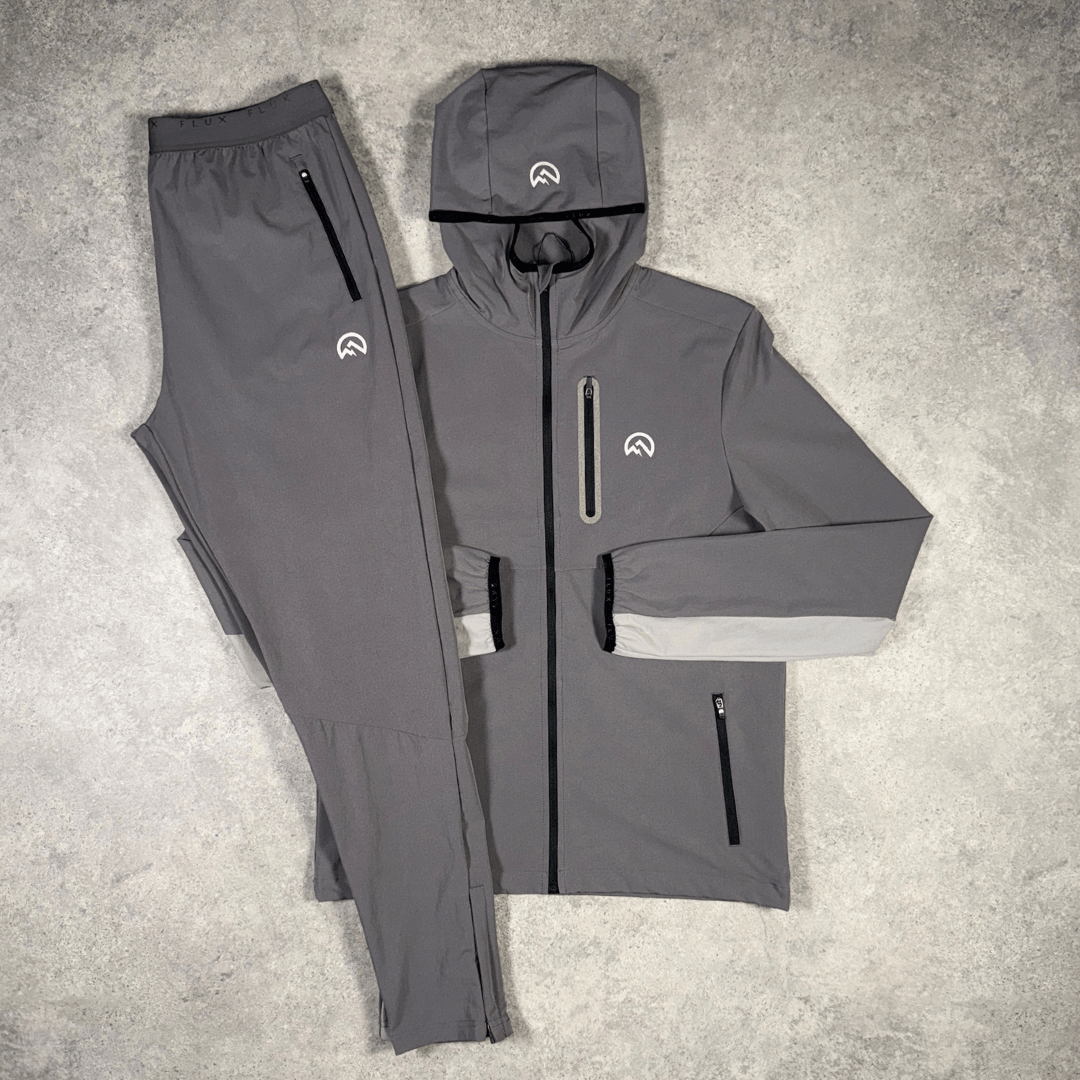 Men's Flux Versatility Tracksuit Set in Grey/Slate
