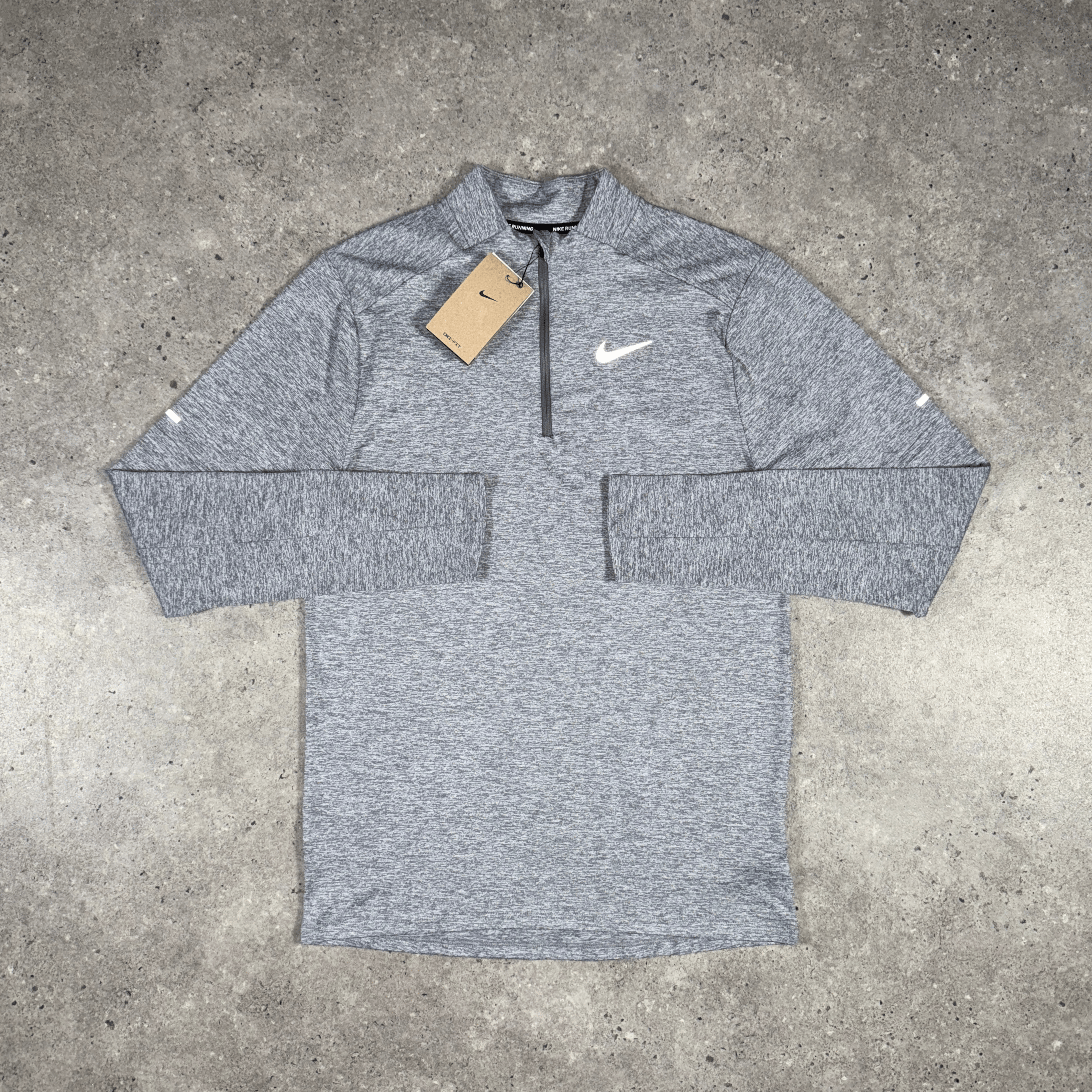 Nike element 1/4 zip 'grey'