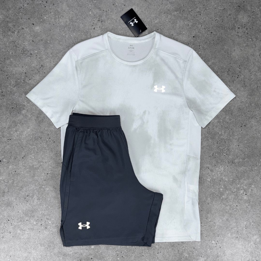 Under armour speed stride set 'white/grey'