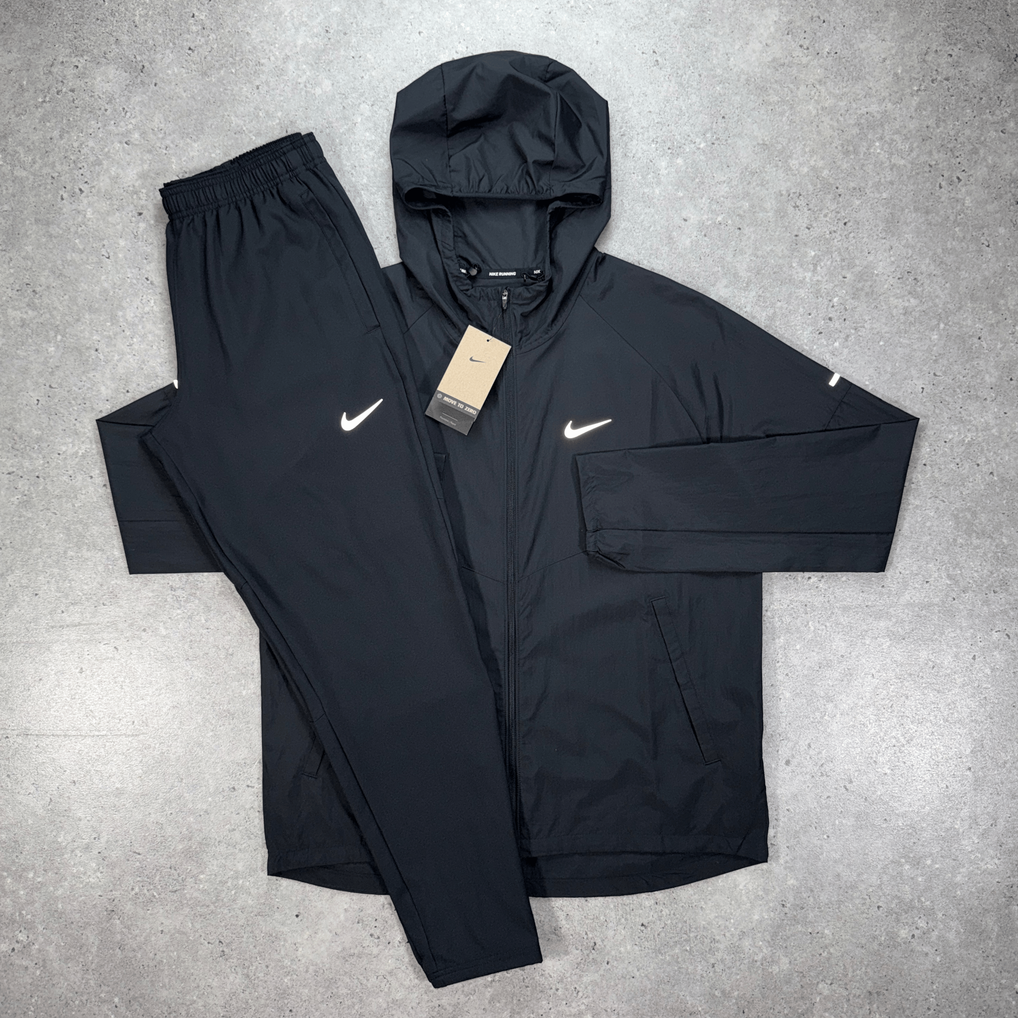 Nike repel miler tracksuit set 'black'