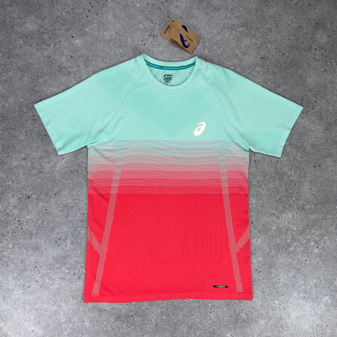 asics seamless t-shirt 'coral'