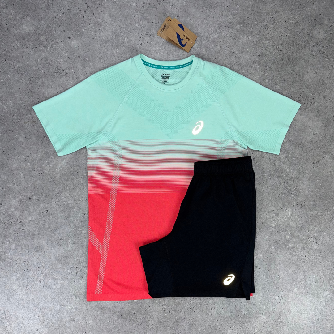 asics seamless t-shirt 'coral'