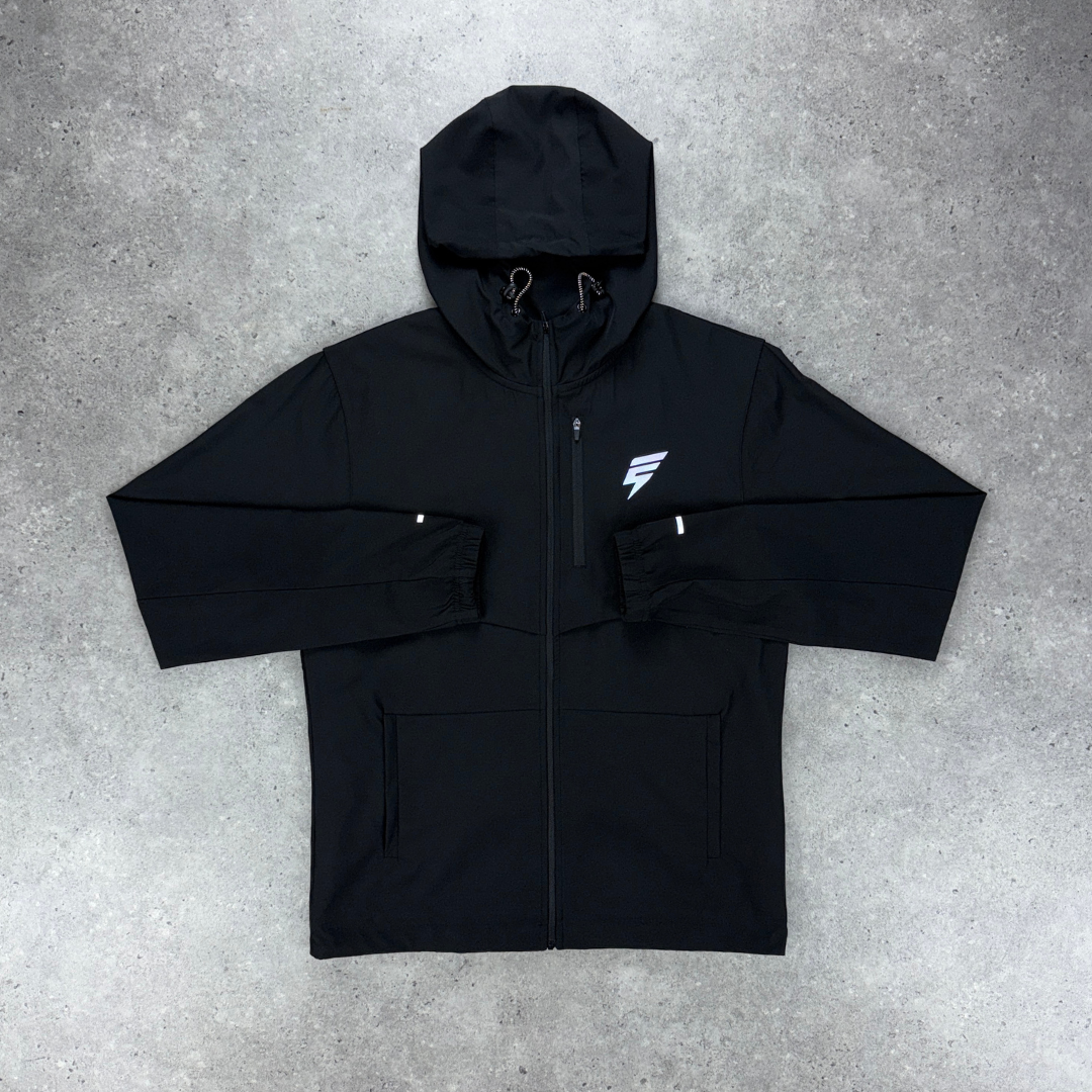 Elude track tracksuit beanie set 'black'