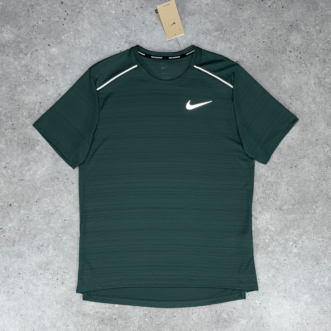 Nike miler challenger pants set 'vintage green'