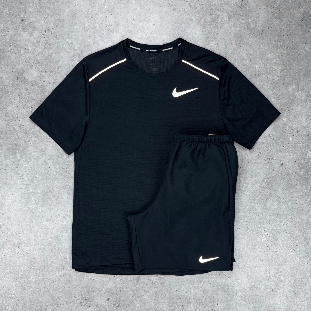 Nike miler 1.0 T-shirt 'black'