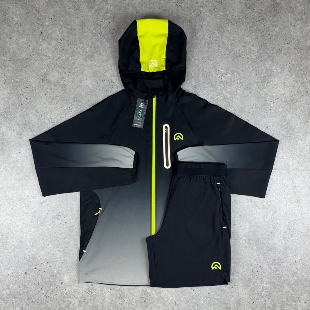 Flux gradient tri-set 'black/neon' SS25