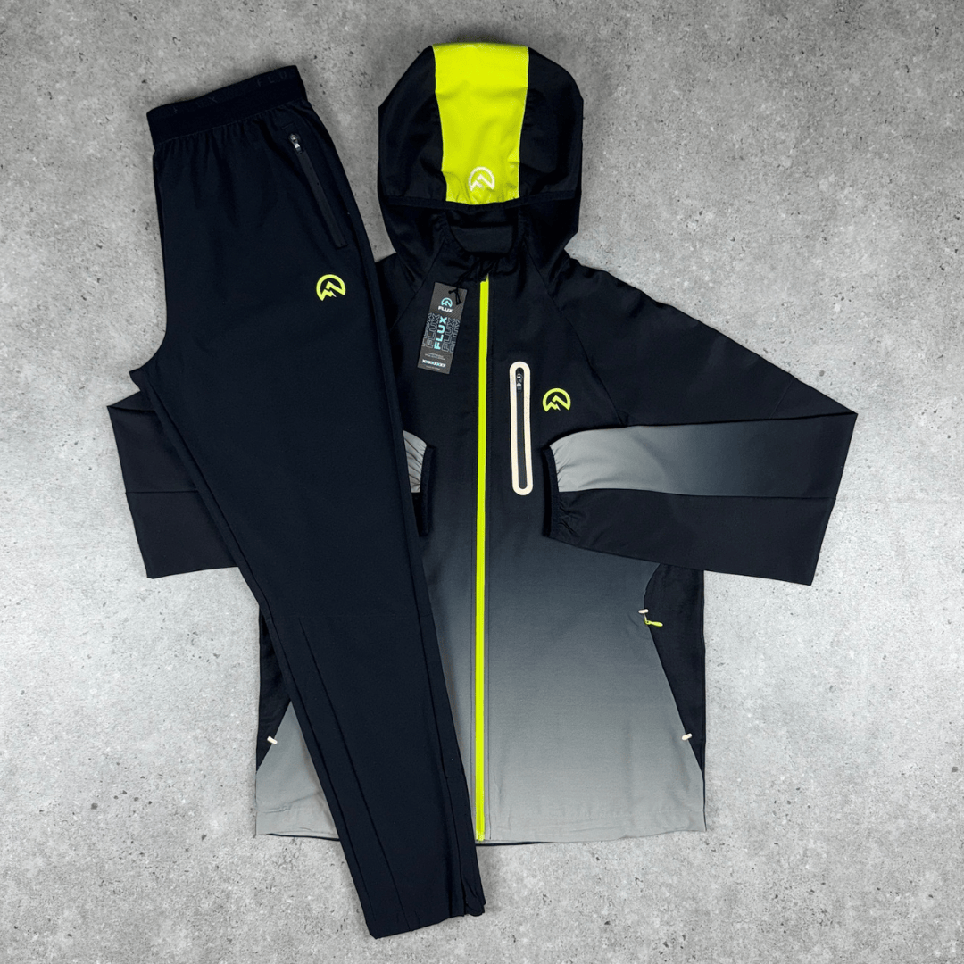 Flux versatility tracksuit set 'black/neon' SS25