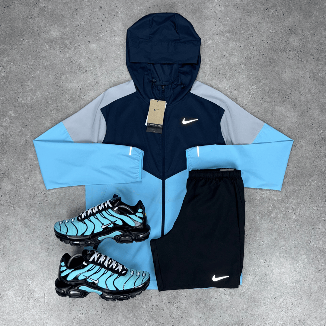 Nike windrunner short trainer 'aquarius blue/tiffany' set