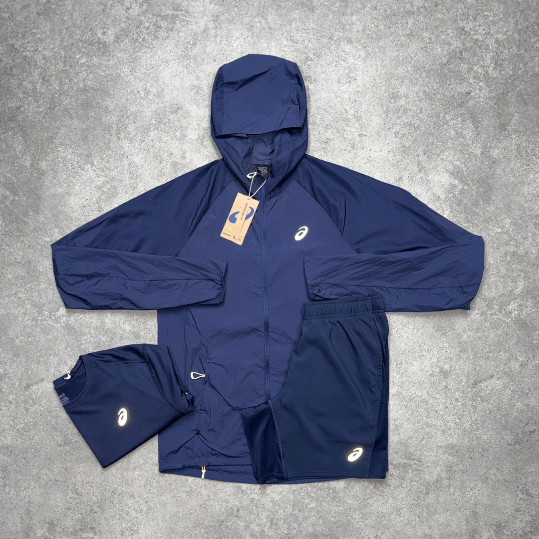 ASICS Road Lightweight Shorts Set 'Midnight'