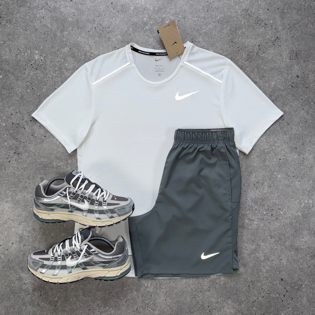Nike miler p-6000 'flat pewter' set