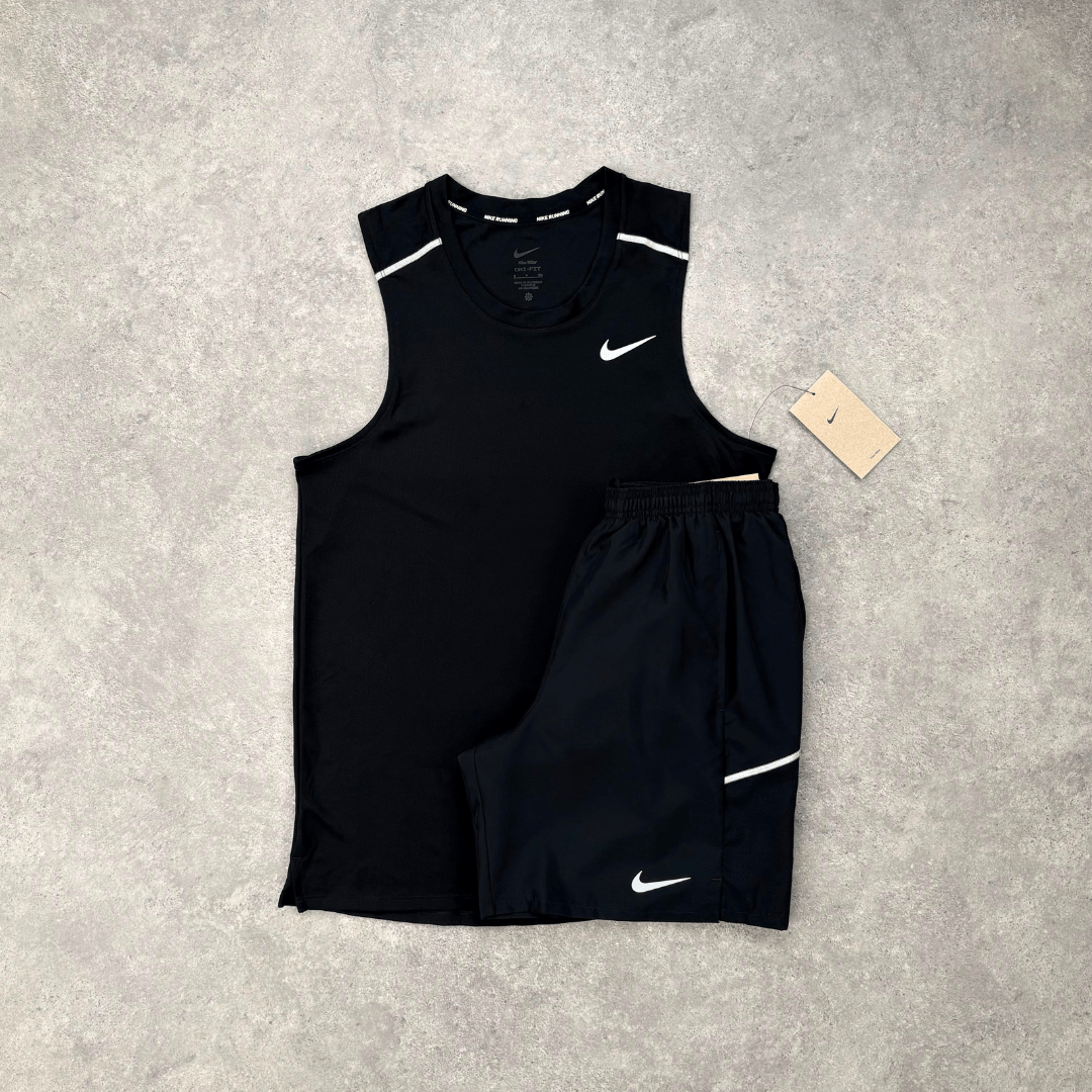 Nike Miler Vest Set 'Black'