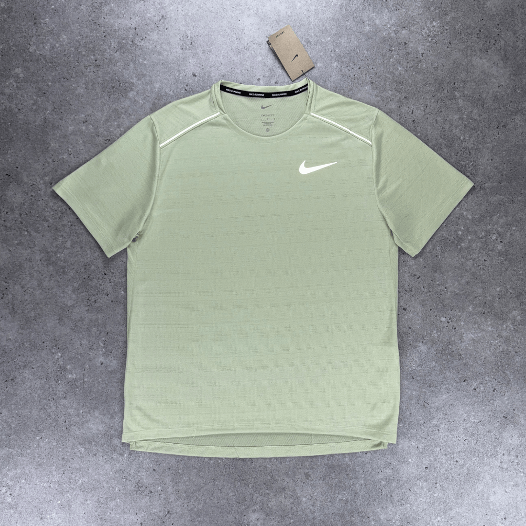 Nike miler 1.0 T-shirt 'olive aura'