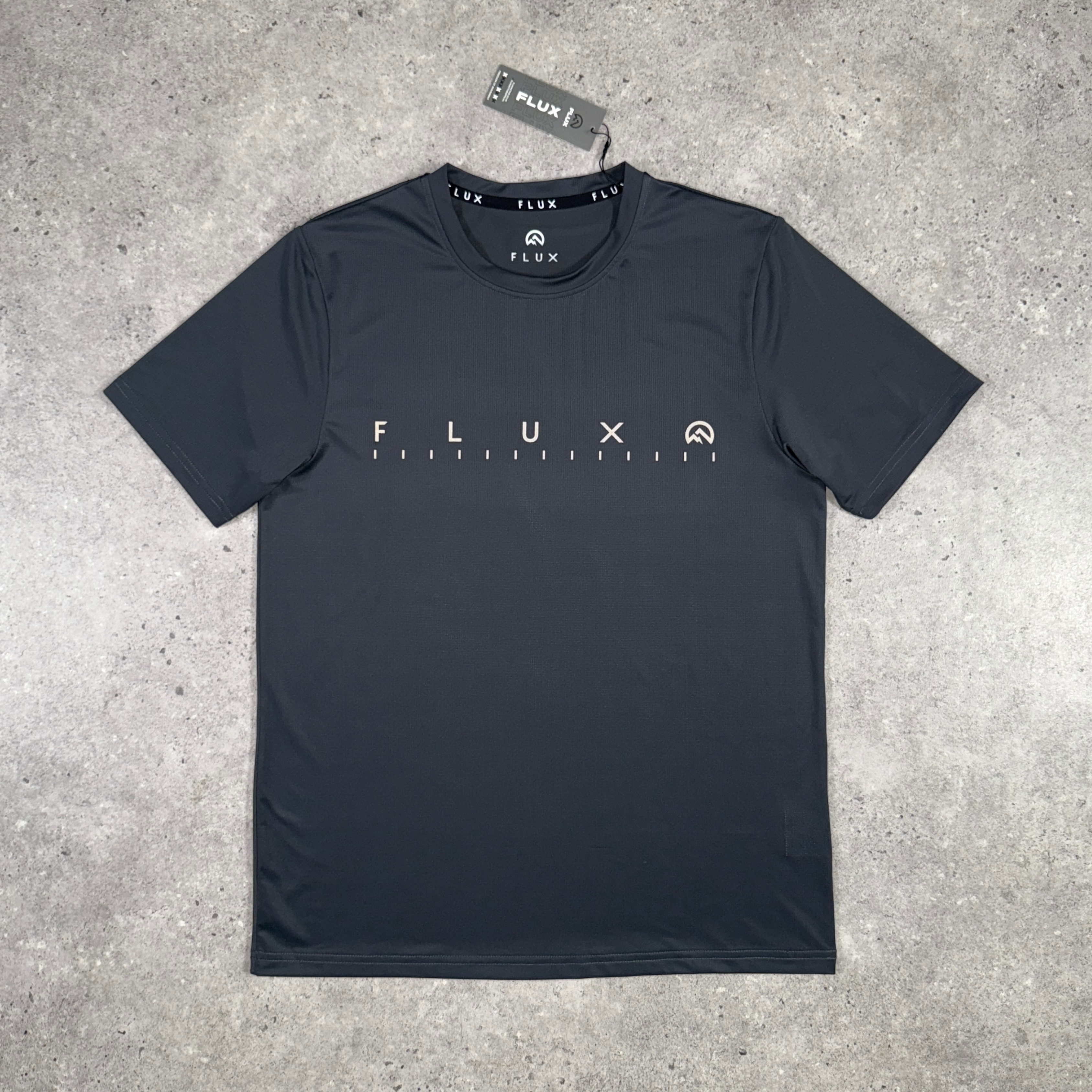 Flux graphic t-shirt pants set 'slate'