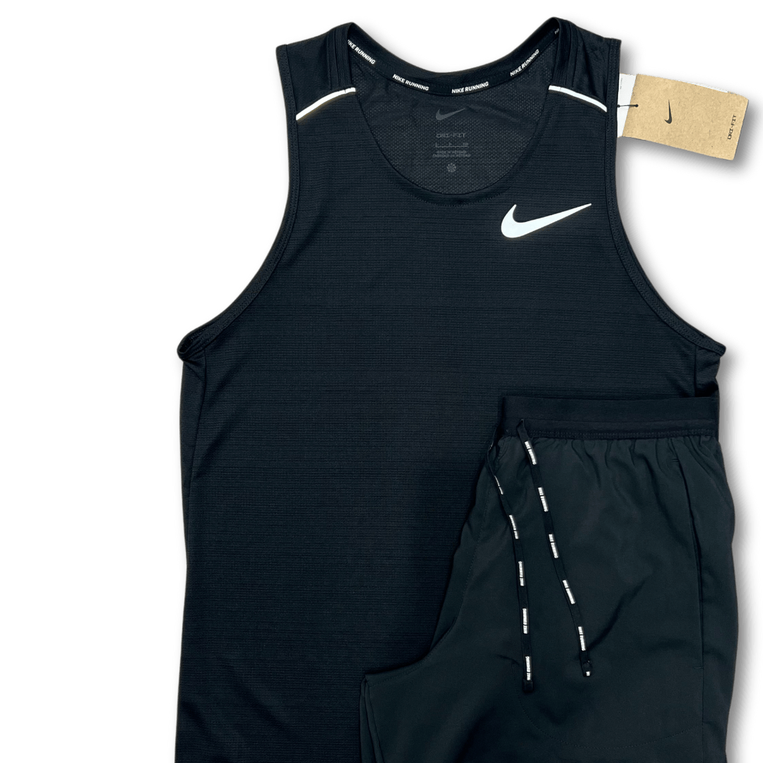 Nike miler 1.0 vest set 'black'